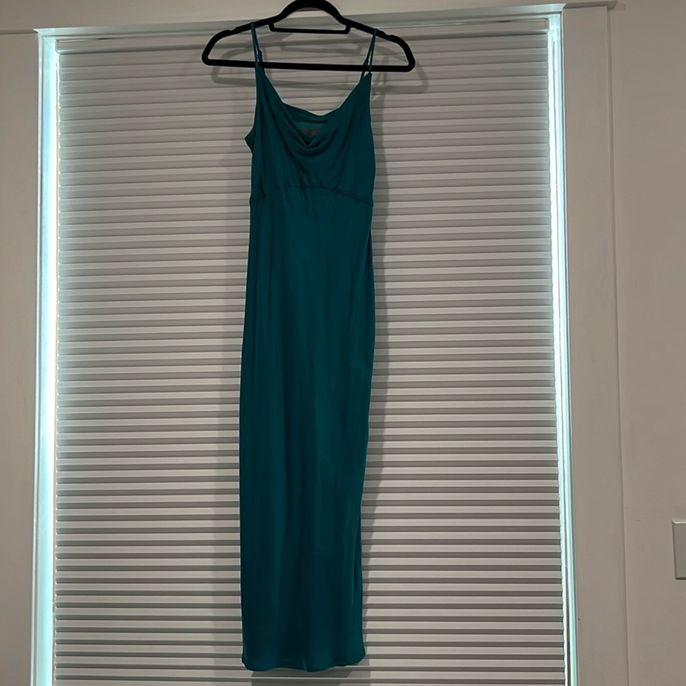 Anthropologie bias slip dress